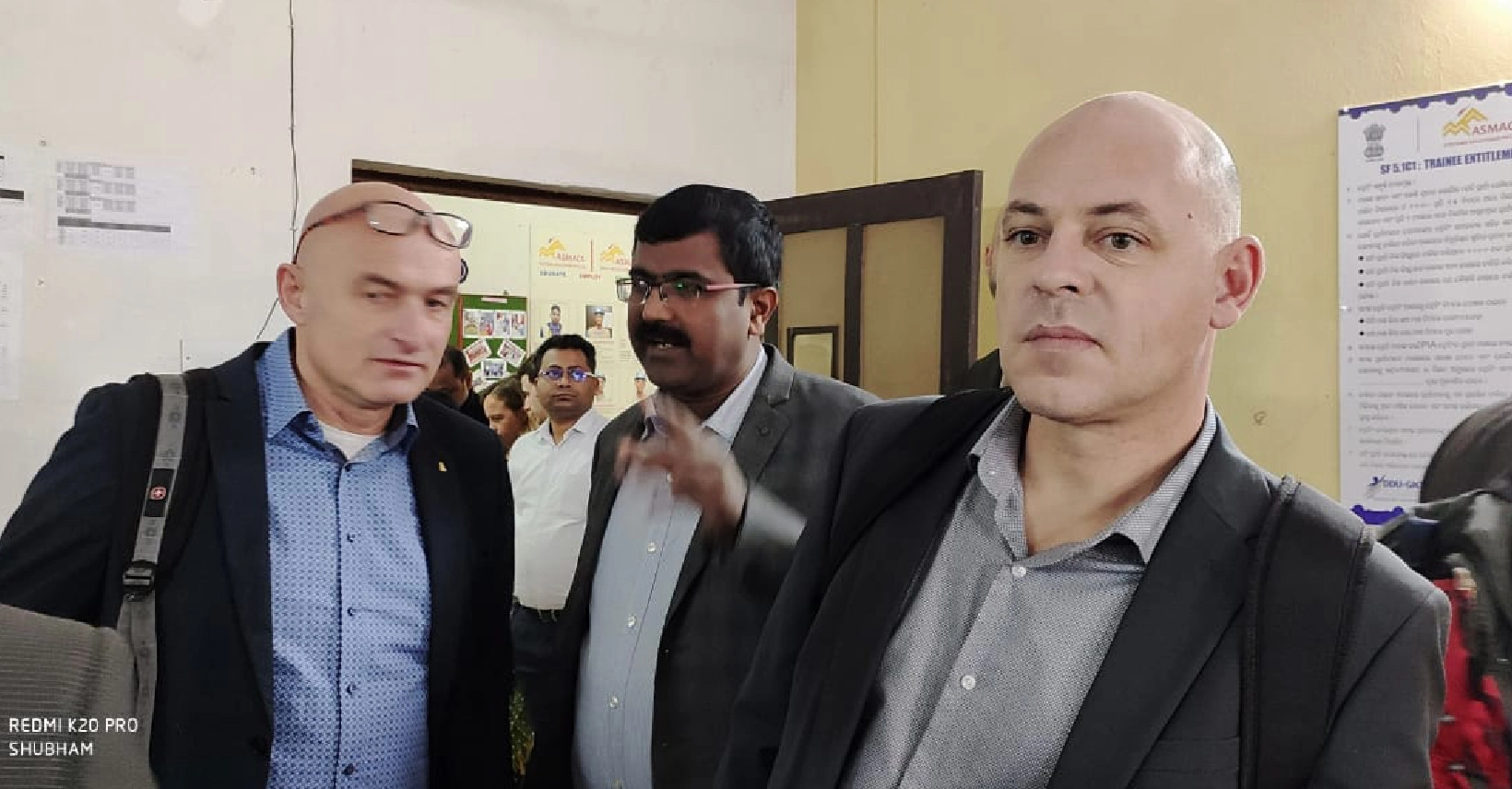 European Delegates Visit to our campus ASMACS Skills