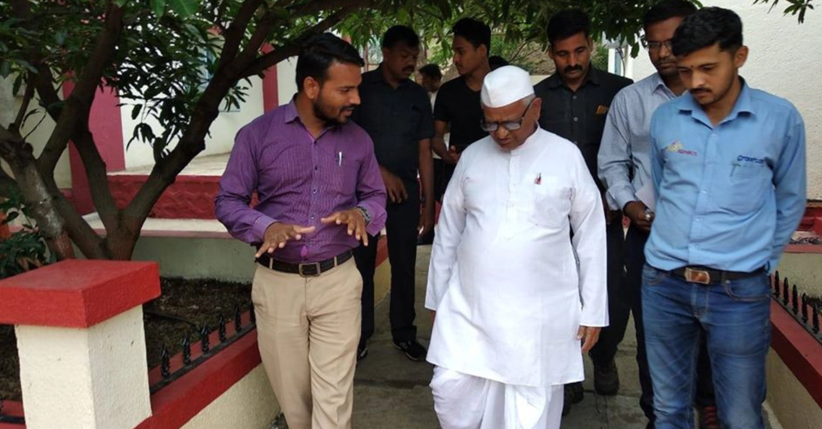 Anna Hazare @ ASDL Crompton