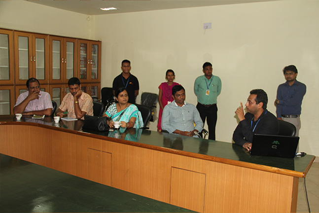 OAS Sikha Biswal – Visit ASDL Cuttack Centre